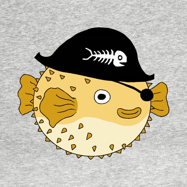 Pirate Pufferfish by Potato-Yi